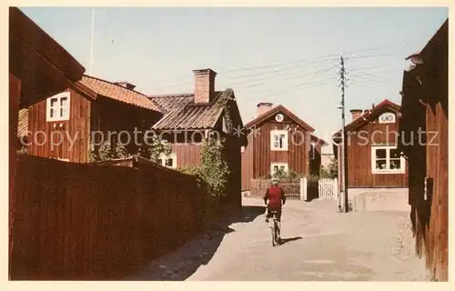 AK / Ansichtskarte Straengnaes_Sweden Kvarngatan 