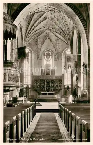 AK / Ansichtskarte Straengnaes_Sweden Domkyrka 