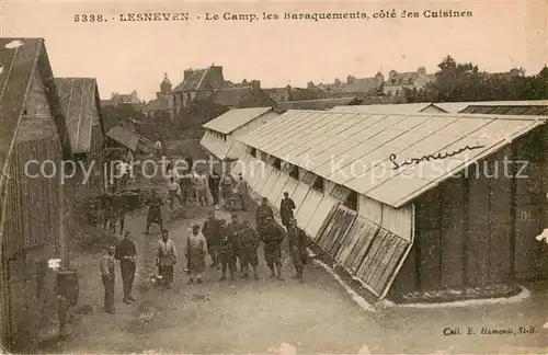 AK / Ansichtskarte Lesneven_29_Finistere Le Camp   Les Baraquements   Cote des Cuisins 