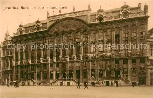 AK / Ansichtskarte Bruxelles_Bruessel Maison des Ducs Grand Place Bruxelles_Bruessel