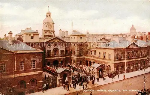 AK / Ansichtskarte London__UK Horse Guards Whitehall 