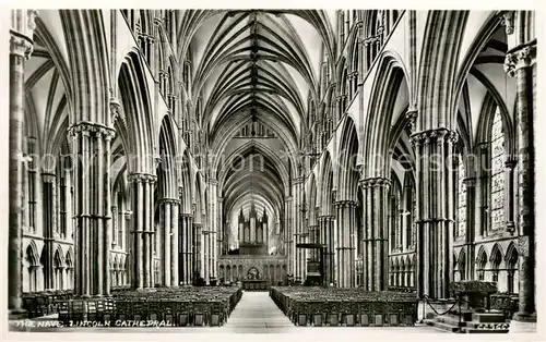 AK / Ansichtskarte Lincoln__UK Cathedral 