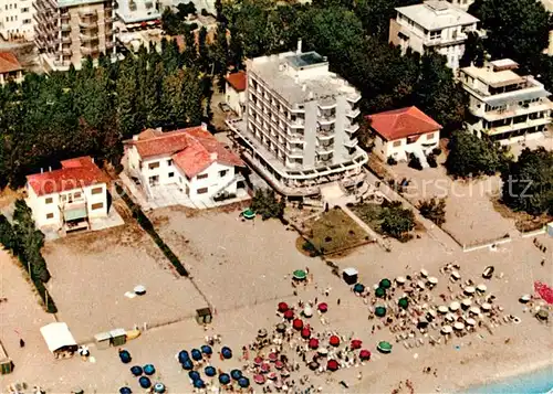 AK / Ansichtskarte Lido_di_Jesolo Fliegeraufnahme Strand Lido_di_Jesolo