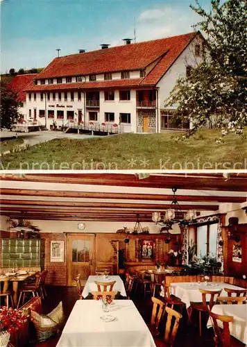 AK / Ansichtskarte Wolpadingen Gasthaus Hirschen Innen  u. Aussenansicht Wolpadingen