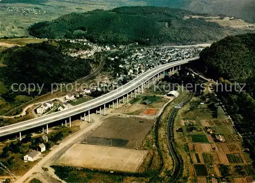 AK / Ansichtskarte Sechshelden_Haiger Fliegeraufnahme Autobahnbruecke 