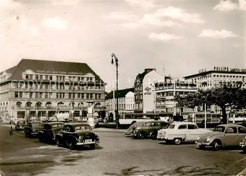 AK / Ansichtskarte Krefeld_Crefeld Bahnhofvorplatz 