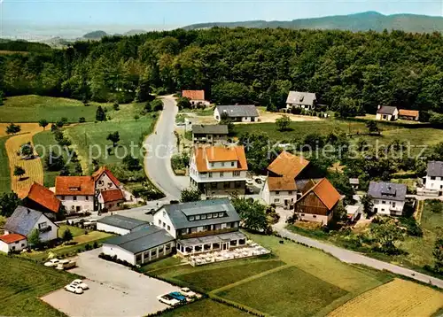 AK / Ansichtskarte Juhoehe Fliegeraufnahme Pension Cafe Haus Hoefle Juhoehe