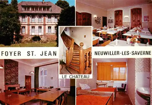 AK / Ansichtskarte Neuwiller les Saverne_67_Alsace Foyer Saint Jean le Chateau Maison de la Jeune Eglise EUL 