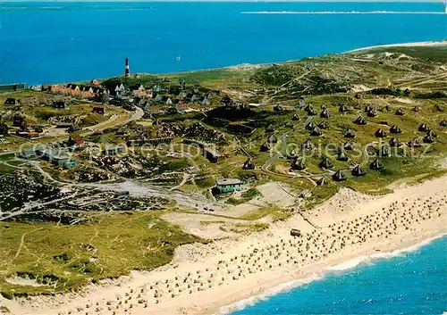 AK / Ansichtskarte Hoernum_Sylt Nordseebad Inseldorf Strand Insel Foehr Insel Amrum Hoernum Sylt