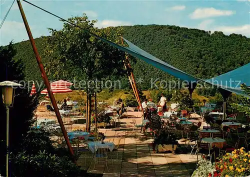 AK / Ansichtskarte Badenweiler Hotel Eckerlin Restaurant Terrasse Kurort im Schwarzwald Badenweiler