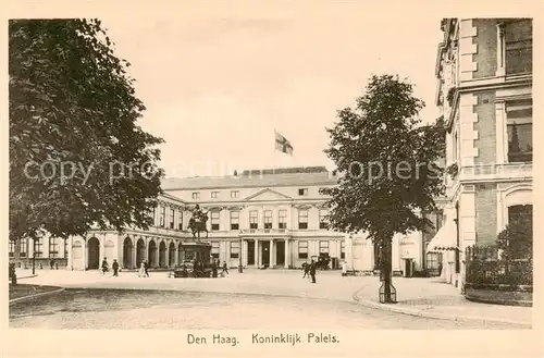 AK / Ansichtskarte Den_Haag_La_Haye_NL Koninklijk Paleis 