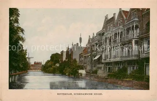 AK / Ansichtskarte Rotterdam Schiedamsche Singel Rotterdam