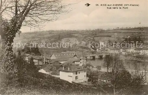 AK / Ansichtskarte Aixe sur Vienne_87_Haute Vienne Vue vers le Pont 