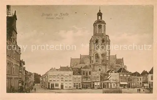 AK / Ansichtskarte Bergen op Zoom_NL Grosser Markt 