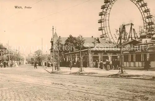 AK / Ansichtskarte 73794142 Wien_AT Prater - Riesenrad 