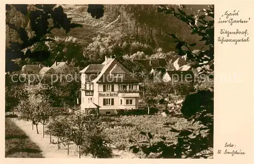 AK / Ansichtskarte 73794359 Sitzendorf_Thueringen Hotel Haus im Garten Aussenansicht Sitzendorf Thueringen