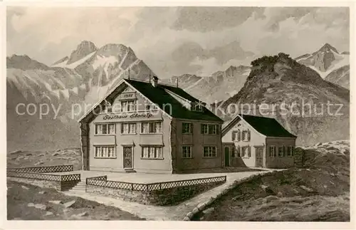 AK / Ansichtskarte Ebenalp_1641m_AI Gasthaus Neubau Ebenalp Aussenansicht 