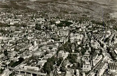 AK / Ansichtskarte Lausanne_VD Vue aerienne Lausanne VD