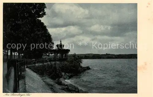 AK / Ansichtskarte 73794955 Starnberg_Starnbergersee Uferpromenade 