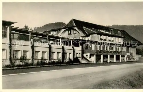 AK / Ansichtskarte Belp_BE Gasthof Linde Aussenansicht m. Kegelbahnen Belp_BE