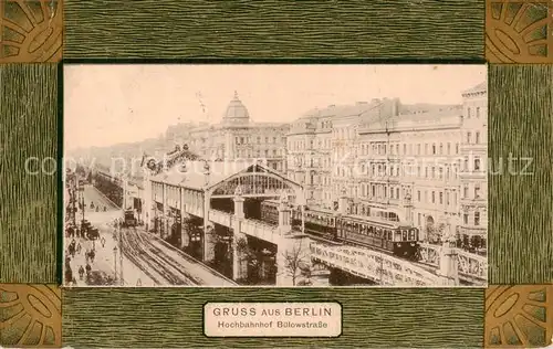 AK / Ansichtskarte 73795296 Berlin Hochbahnhof Buelowstrasse Berlin