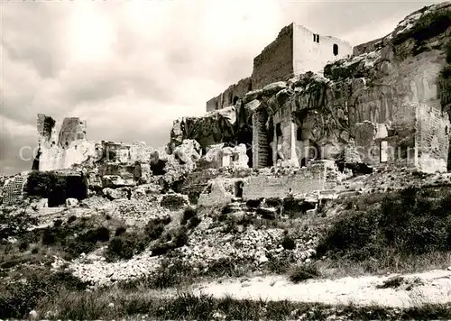 AK / Ansichtskarte Les Baux de Provence_13 Ruines du Chateau Seigneurial Tour Paravelle et Colombarium 