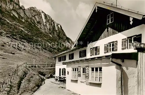 AK / Ansichtskarte 73795485 Steinlingalm_1670m_Kampenwand Alpengasthaus Steinlingalm 