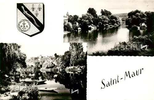 AK / Ansichtskarte 73795539 Saint-Maur Les promenades au bord de la Marne Saint-Maur