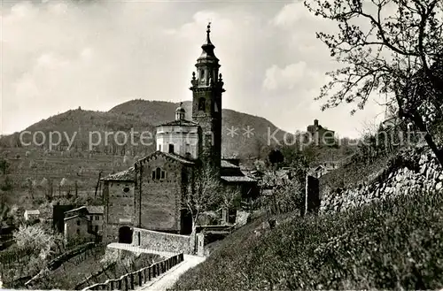 AK / Ansichtskarte Carona_Lago_di_Lugano_TI Chiesa Kirche 