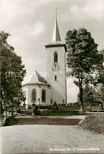 AK / Ansichtskarte Schwarzenburg_BE Wahlernkirche Schwarzenburg BE