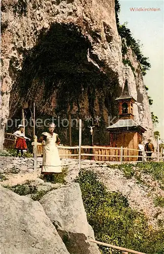 AK / Ansichtskarte Appenzell_IR Wildkirchlein Appenzell IR