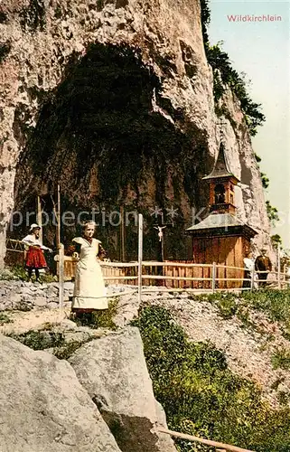 AK / Ansichtskarte Appenzell_IR Wildkirchlein Appenzell IR