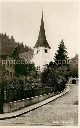 AK / Ansichtskarte Fischenthal_Fischental_ZH Kirche 