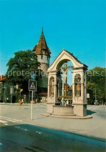 AK / Ansichtskarte 73795844 Ravensburg__Wuerttemberg Brunnen 