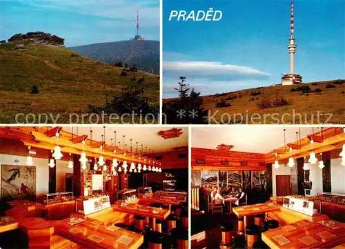 AK / Ansichtskarte 73796080 Jeseniky_Freiwaldau_CZ Horska restauraca Praded Gastraeume 