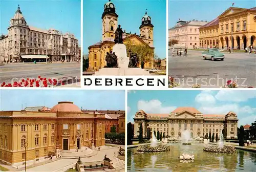 AK / Ansichtskarte 73796180 Debrecen_Debrezin_HU Orts und Teilansichten 