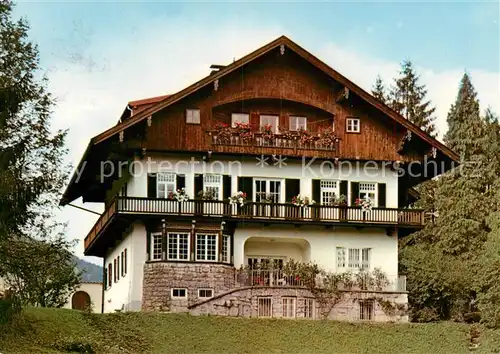 AK / Ansichtskarte 73796414 Bad_Wiessee_Tegernsee Ferienheim der Landeszentralbank Bayern Bad_Wiessee_Tegernsee