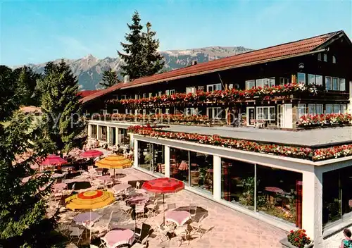 AK / Ansichtskarte 73796517 Sonthofen_Oberallgaeu Kur und Sporthotel Allgaeuer Berghof Sonthofen Oberallgaeu