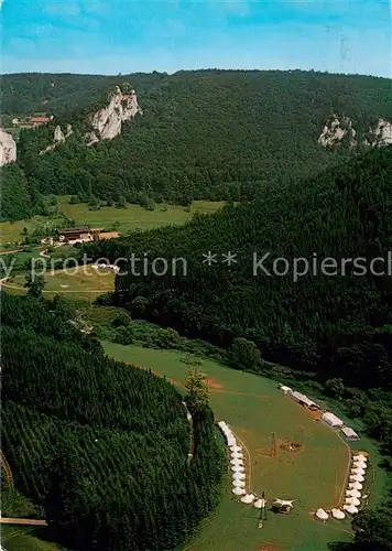 AK / Ansichtskarte 73796566 Fridingen_Donau Jaegerhaus Fliegeraufnahme Fridingen Donau