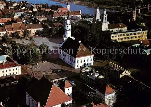 AK / Ansichtskarte 73796587 Kaunas_Kowno Fliegeraufnahme Kaunas Kowno