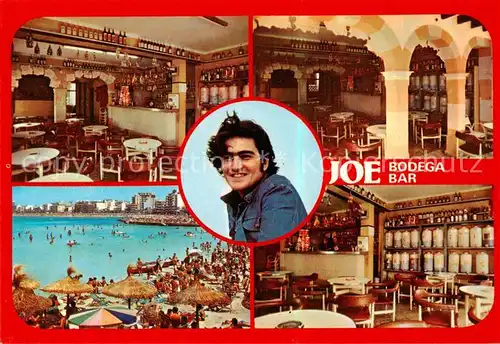 AK / Ansichtskarte 73796690 El_Arenal_Mallorca_ES Bodega Bar Joe Gastraeume Strand 