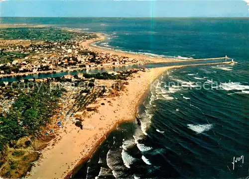 AK / Ansichtskarte La_Tamarissiere Le Grau dAgde Saint Vincent Rochelongue et le Cap Vue aerienne 