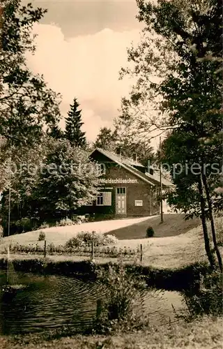 AK / Ansichtskarte 73796925 Brotterode Waldschloesschen Gehege Thueringer Wald Brotterode