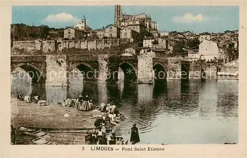 AK / Ansichtskarte Limoges_87 Pont Saint Etienne 