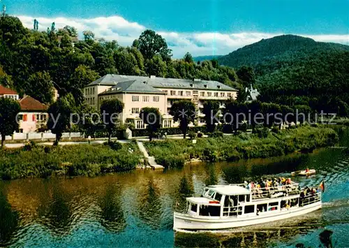 AK / Ansichtskarte 73797087 Bad_Ems_Lahn Westfalenheim Fahrgastschiff Bad_Ems_Lahn