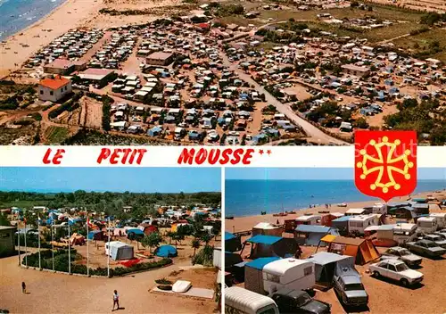 AK / Ansichtskarte Vias sur Mer_34_Herault Le Petit Mouse Vue aerienne 