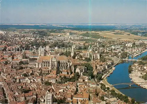 AK / Ansichtskarte Auxerre_89 Vue aerienne 