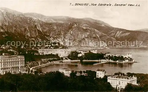 AK / Ansichtskarte Beaulieu_ sur Mer_06_Alpes Maritimes Vue generale  