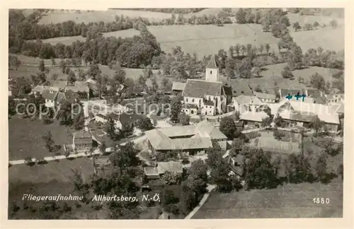 AK / Ansichtskarte 73797498 Allhartsberg_AT Ortsansicht mit Kirche 