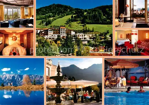 AK / Ansichtskarte 73797593 St_Johann_Pongau Alpina Wellness und Sporthotel Restaurant Hallenbad St_Johann_Pongau